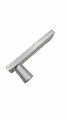 Fenstergriff Vierkantaufnahme Aluminium Silber