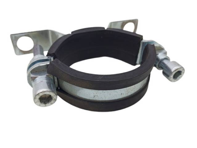 050 069 000057 Galvanized Pipe Clamp DN60 with Wall Mounting