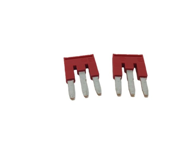 50x Phoenix Contact 3030174 FBS 3-5 Red Bridge Plug