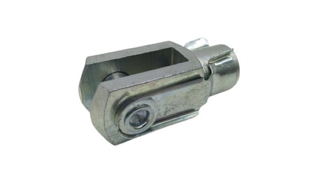 2x Forked Head Threaded Connection Joint Metal
