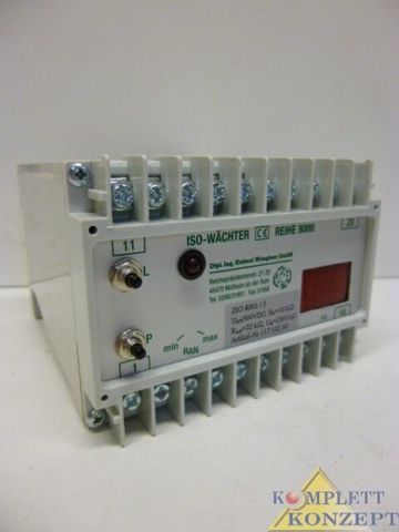 Wenglorz Iso-8000 Iso-Watcher Series 8000 Insulation Monitor Insulation Monitoring