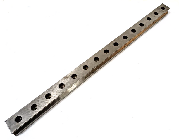 Guide rail 60.5x3.2x3.4 cm rail with Ø10 + 14 mm holes Linear guide