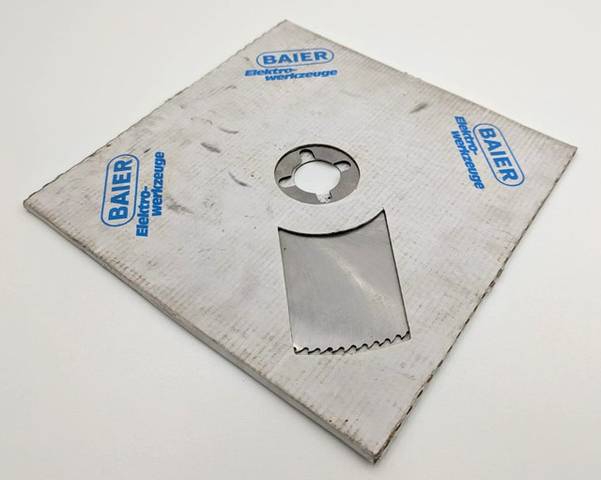 Ø 250 mm Baier 796 Серебристый пильный диск HSS с зубом E 6