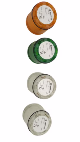 Werma 84340055 Weiß, Gelb, Grün Signalsäule 24V AC/DC CL