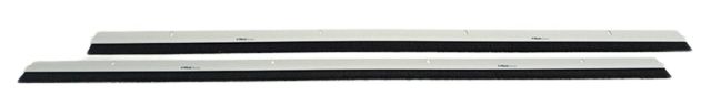 2x Mink STL2000 Mink Striped Brushes anodized