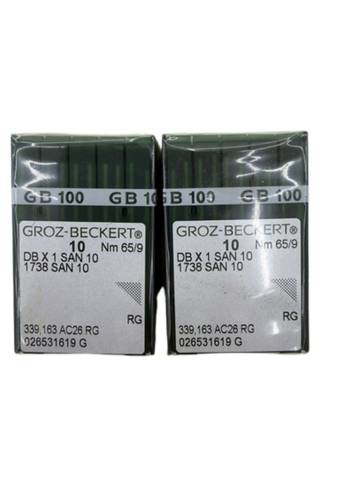 2X100 Groz-Beckert DBX1SAN101738SAN10 Sewing Machine Needles