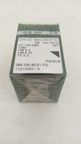 100x Groz-Beckert UY128 GBS 149x3 Nähmaschinennadeln 70/10