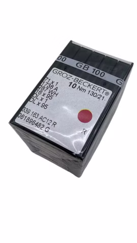 100x Groz-Beckert 1738A DLx95 Nm130/21 Nähmaschinennadeln
