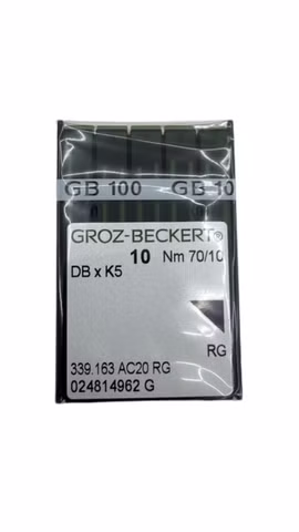 100x Groz-Beckert DBXK5 Industrienähmaschinennadeln Nm70/10