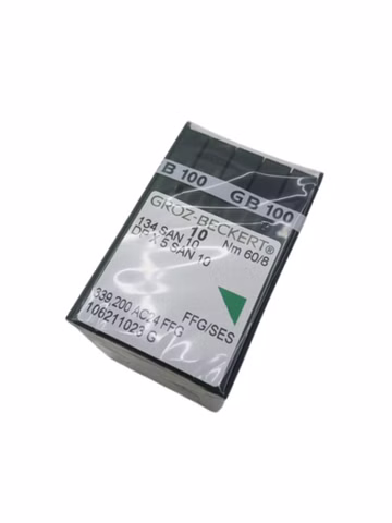 100x Groz-Beckert 134 SAN 10 DPx5 Nm60/8 FFG/SES Nähnadeln