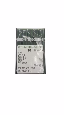 100x Groz-Beckert 134 135x5 SY1955 Nm65/9 Nähmaschinennadeln