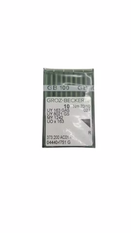 100x Groz-Beckert UY163GS MY1242 Nähmaschinennadeln Nm70/10