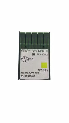 40x Groz-Beckert 149X7 TVX7 Nähmaschinennadeln Nm80/12