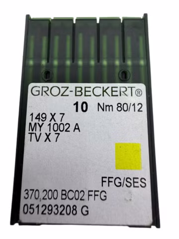 50x Groz-Beckert 149X7 TVX7 Nähmaschinennadeln Nm80/12