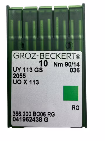 70x Groz-Beckert UY113GS UOX113 Nm90/14 Nähmaschinennadeln