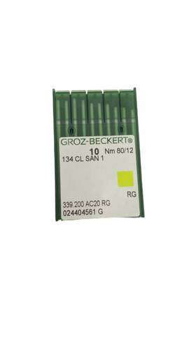 100x Groz-Beckert 134 CL SAN1 RG Nm 80/12 Sewing Machine Needles