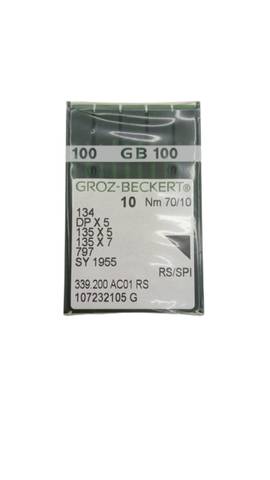 100x Groz-Beckert 134 DP 135x5 SY1955 70/10 Machine Needles