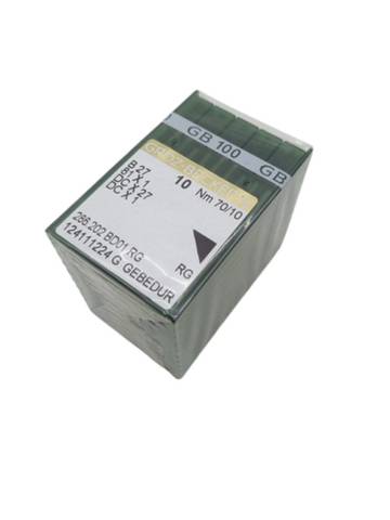 100x إبر Groz-Beckert B27 DCX27 Nm 70/10 DCx1