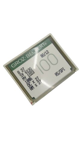 100x Groz-Beckert B27 80/12 Industrial Sewing Machine Needles