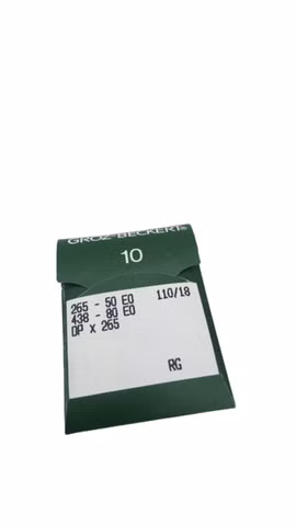 60x Groz Beckert 265-50EO 438-80EO DPx265 Nähnadeln