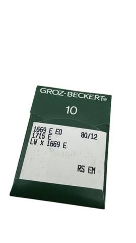 80x إبر الخياطة Groz Beckert 1669E 1715E LWx1669E