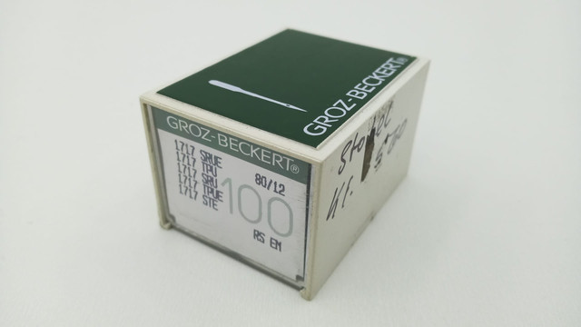 100x Groz Beckert 1717 80/12 Sewing Machine Needles