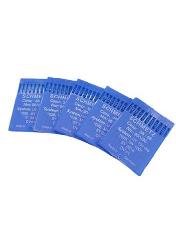 5x إبر آلات الخياطة Schmetz UY121GS DVX1 SY3510 بمقاس 90/036