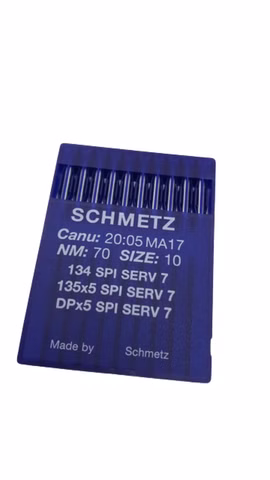 6X Schmetz 134 SPI SERV7 135X5 Nm70/10 Industrienähnadeln