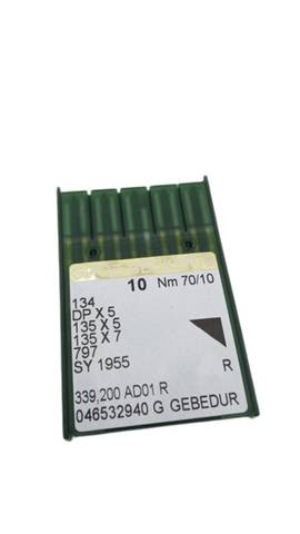 4X إبر ماكينة الخياطة Groz-Beckert 134 DPX5 135X7 Nm70/10
