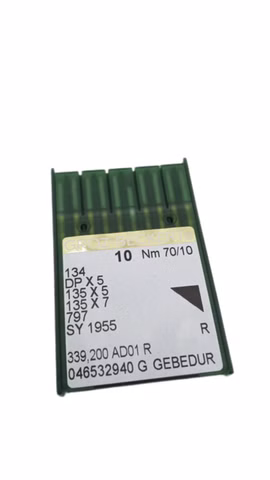 4X Groz-Beckert 134 DPX5 135X7 Nähmaschinennadeln Nm70/10