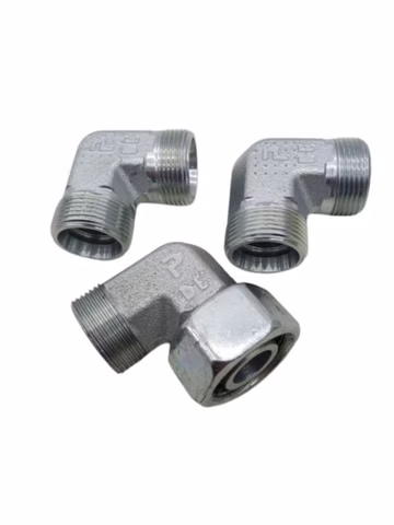 3x Parker 90° Winkelverschraubung Adapter Außengewinde