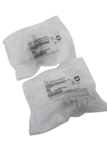 2x Harting HAN 10 E-BU-S Contact Insert 09330102701