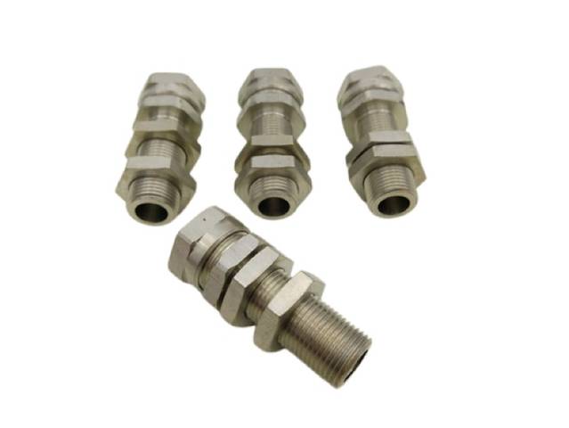 4x Stainless Steel Cable Gland Metal Fitting