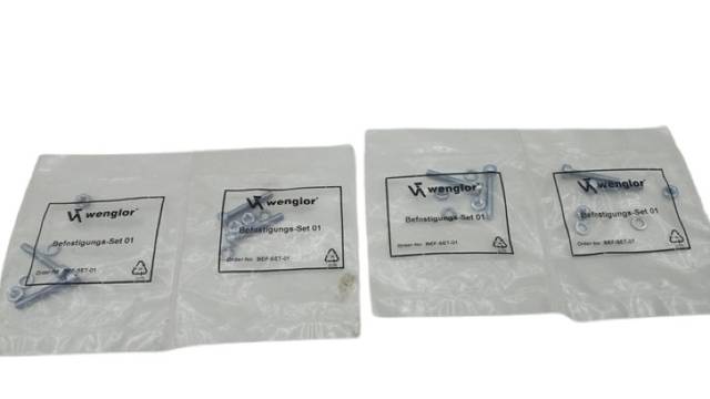 4x Wenglor BEF-SET-02 Mounting Kit