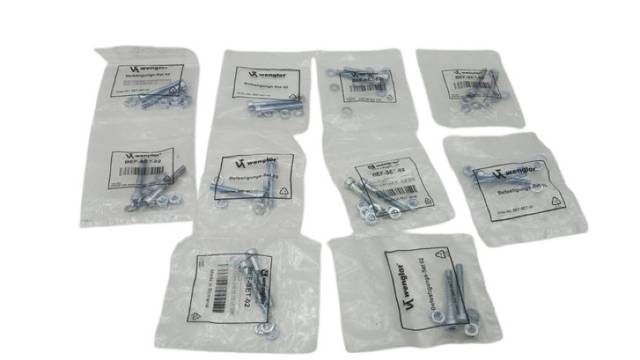 10x Wenglor BEF-SET-02 طقم تثبيت وطقم تركيب