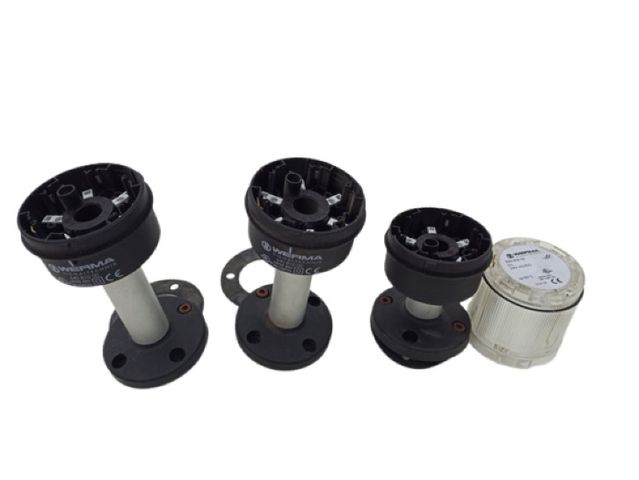 3x Werma 64081000 Signal Tower Holders Signal Technology Set
