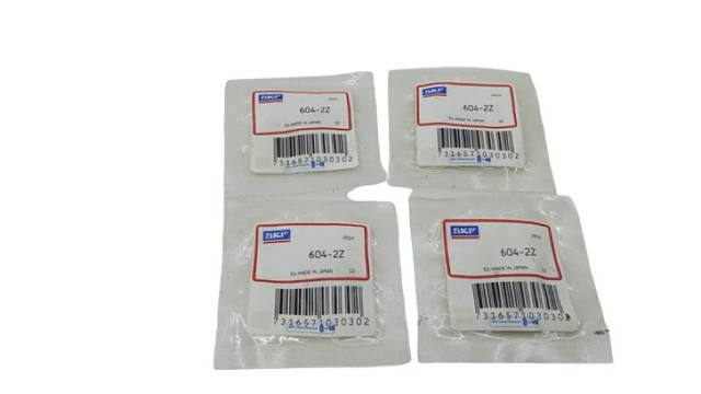 4x SKF 604-2Z Deep Groove Ball Bearing Ball Bearing Radial Ball Bearing