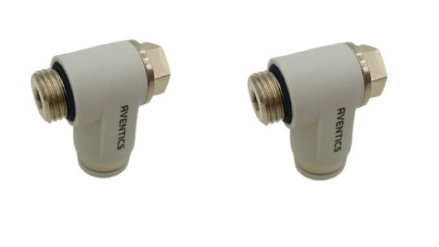 2x Aventics R412010590 Check Valve Pneumatic
