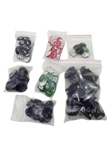 Control button set push button caps accessories assortment lot
