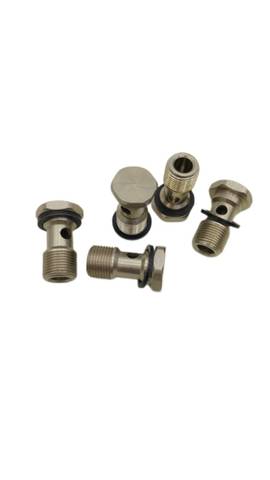5x полых винтов из нержавеющей стали M18x1.5 с уплотнительным кольцом O-Ring