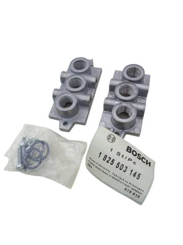 2x BOSCH 1825503145 Connection Plate Pneumatic Distribution Block