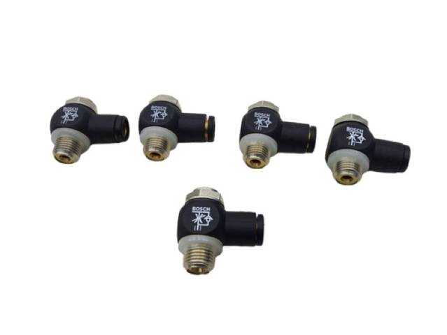 5x Bosch R412010572 Throttle Check Valve G1/4 Ø8
