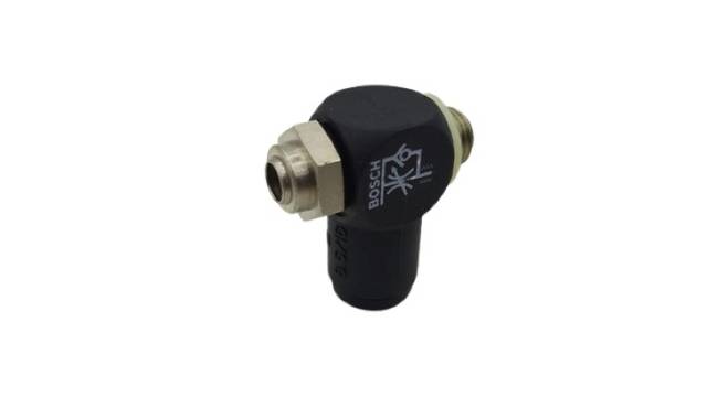 Bosch 8.5/16 Push-In Fitting Pneumatic Angle Connector