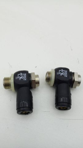 Bosch 8.5/16 Push-In Fitting Pneumatic Angle Connector