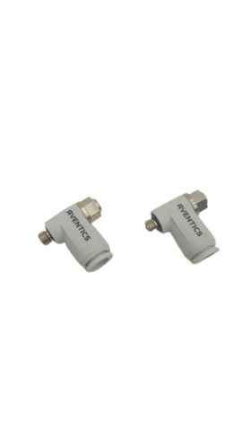 2x Aventics R412010582 M5 Ø6 Check Valve with Flow Control