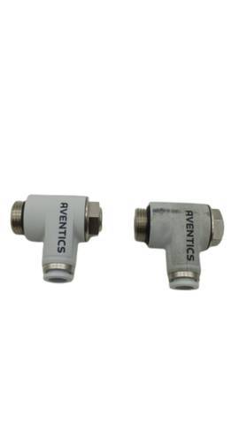 2x Aventics R412010574 Check Valve with Flow Control G1/8 7290