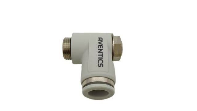 Aventics R412010593 Pneumatic Angle Push-In Fitting