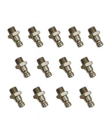 13x 1823351015 G1/8 Pneumatic Plug Nipple External Thread