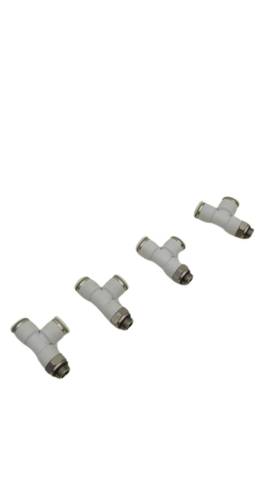 4x Pneumatic L-Fitting G1/4 G1/2 Ø10