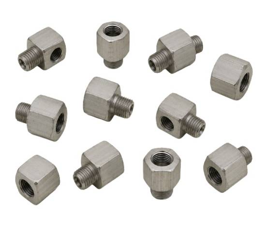 11x 1823391094 G1/4 Thread Adapter Angle Piece Aluminum